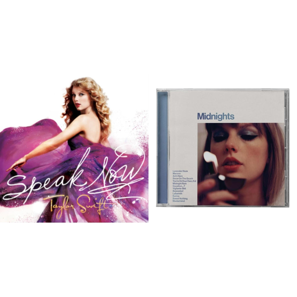 Midnights (X) (Moonstone Blue CD) & Speak Now