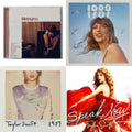Taylor Swift - Midnights (X) (Blood Moon CD) & 1989 (Taylor's Version) & 1989 & Speak Now