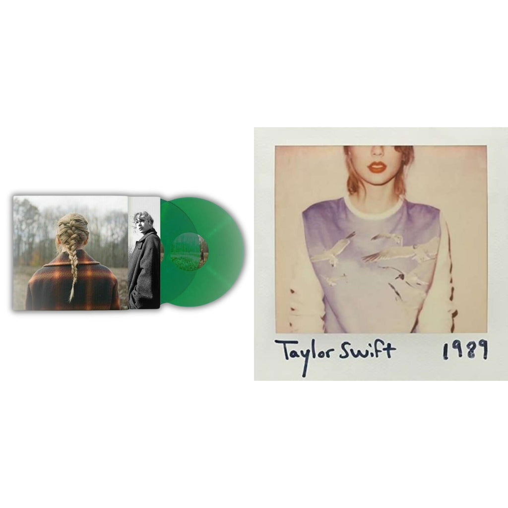 Taylor Swift - Taylor Swift - Evermore (Translucent Green Vinyl/2LP) & 1989