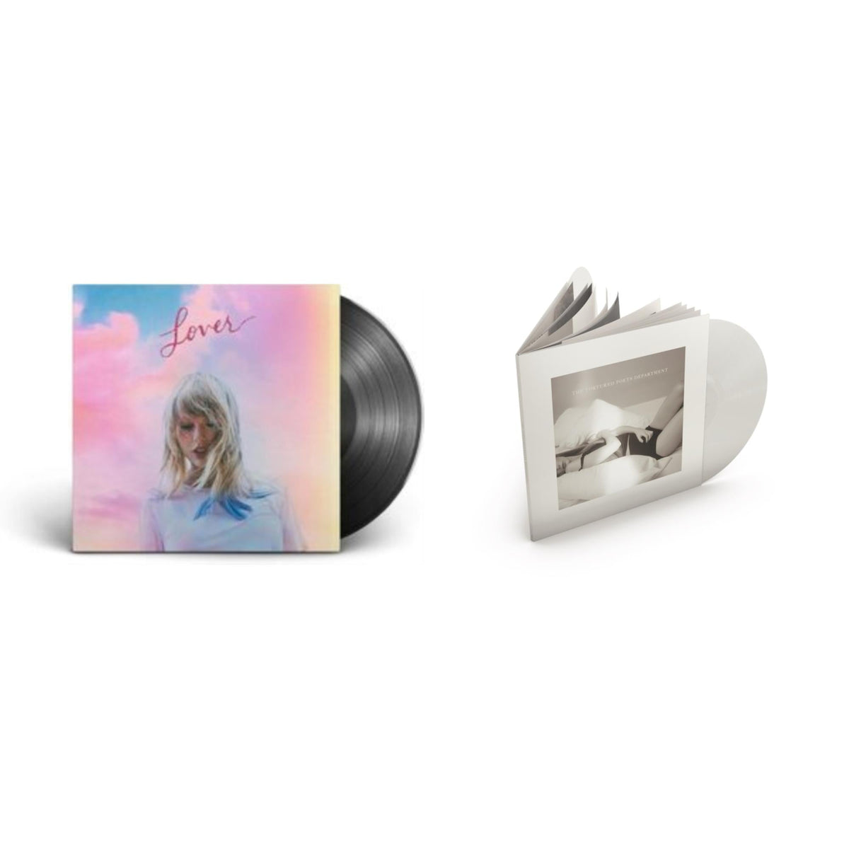 Lover (2LP) & Tortured Poets Department (X) (Ghosted White Vinyl/2LP/Manuscript- Bonus Track)