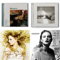 Taylor Swift - Midnights (X) (Jade Green CD) & Tortured Poets Department (X) (Manuscript- Bonus Track) & Fearless & Reputation
