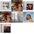 Folklore (X) & Red (Taylor's Version) (X) (2CD) & Red (Taylor's Version) (Edited) (2CD) & Midnights (X) (Moonstone Blue CD) & Midnights (X) (Blood Moon CD) & 1989 (Taylor's Version) & Tortured Poets Department (X) (Manuscript- Bonus Track)