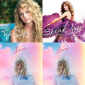 Taylor Swift - Taylor Swift & Speak Now & Lover (Deluxe) (Version 2) & Lover - CD Bundle