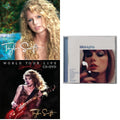 Taylor Swift - Midnights (X) (Moonstone Blue CD) & Taylor Swift & Speak Now World Tour Live (CD/DVD)