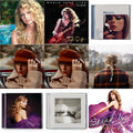 Taylor Swift - Evermore (X) & Red (Taylor's Version) (X) (2CD) & Red (Taylor's Version) (Edited) (2CD) & Midnights (X) (Moonstone Blue CD) & Speak Now (Taylor's Version) (2CD) & Tortured Poets Department (X) (Manuscript- Bonus Track) & Taylor Swift &
