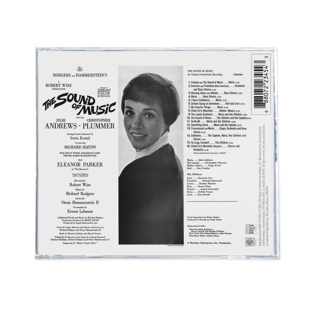 The Sound of Music: Original Soundtrack Recording Music CD