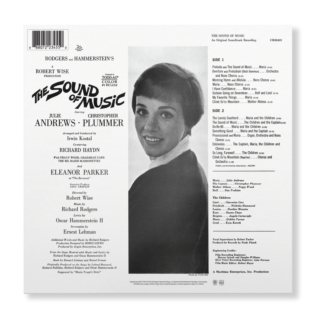 The Sound of Music: Original Soundtrack Recording Vinyl Record