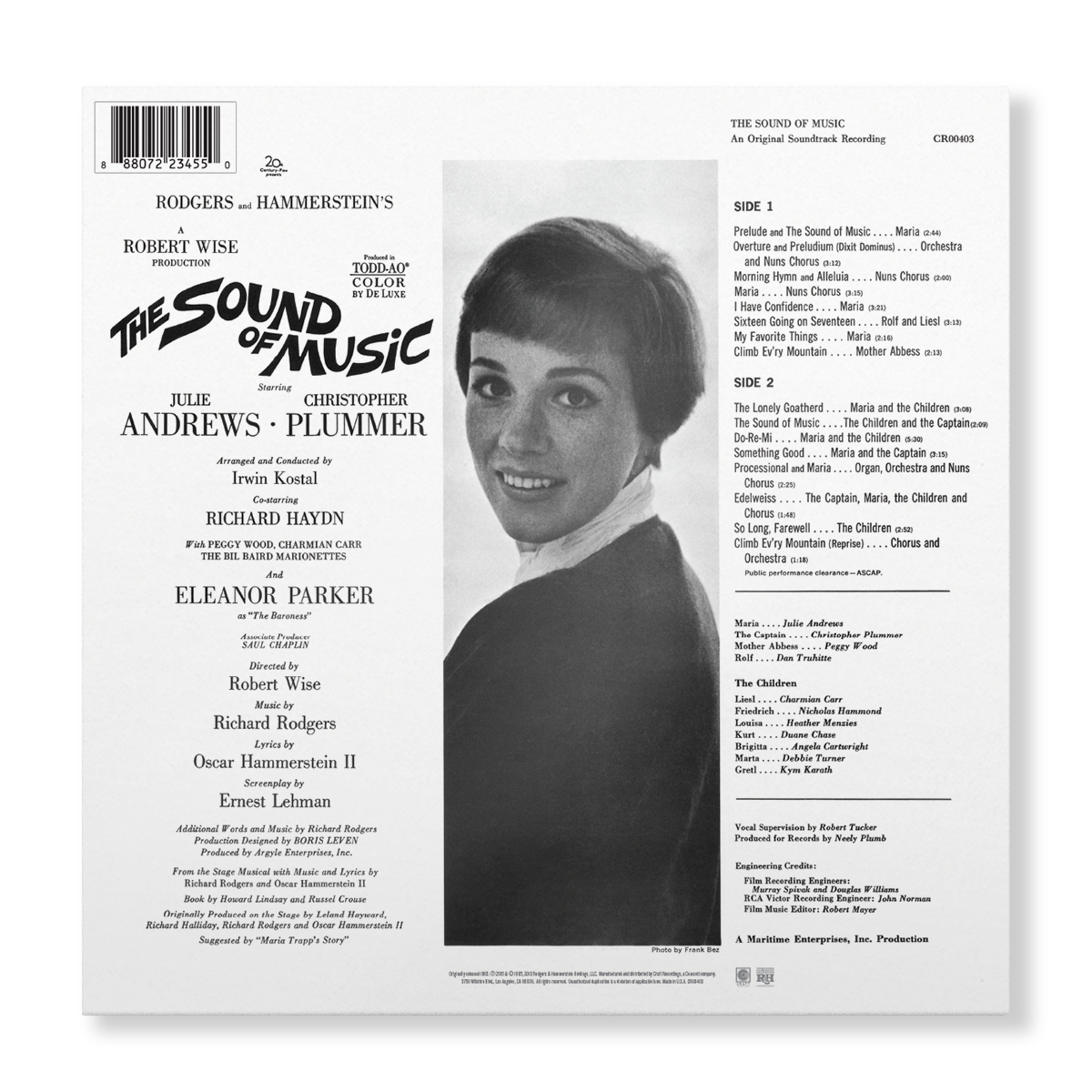 The Sound of Music: Original Soundtrack Recording Vinyl Record