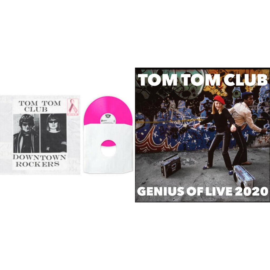 Tom Tom Club - Downtown Rockers (Pink LP Vinyl) (Ten Bands One Cause) & Genius Of Live 2020 (Yellow LP Vinyl)