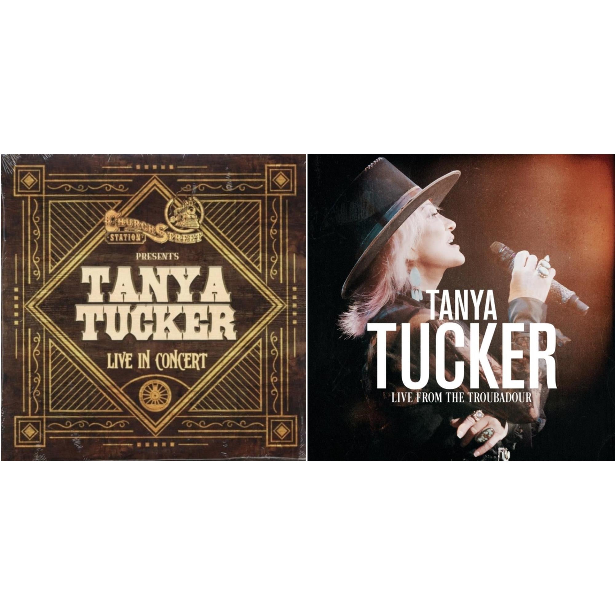 Tanya Tucker - Live At Church Street Station & Live From The Troubadour (Black/Pink/Blue Splatter Vinyl/2LP)