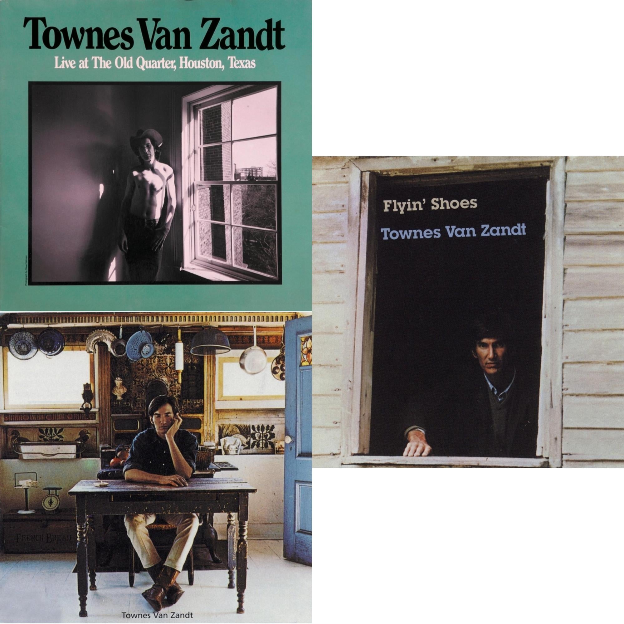 Townes Van Zandt & Flyin Shoes & Live At The Old Quarter Houston Texas