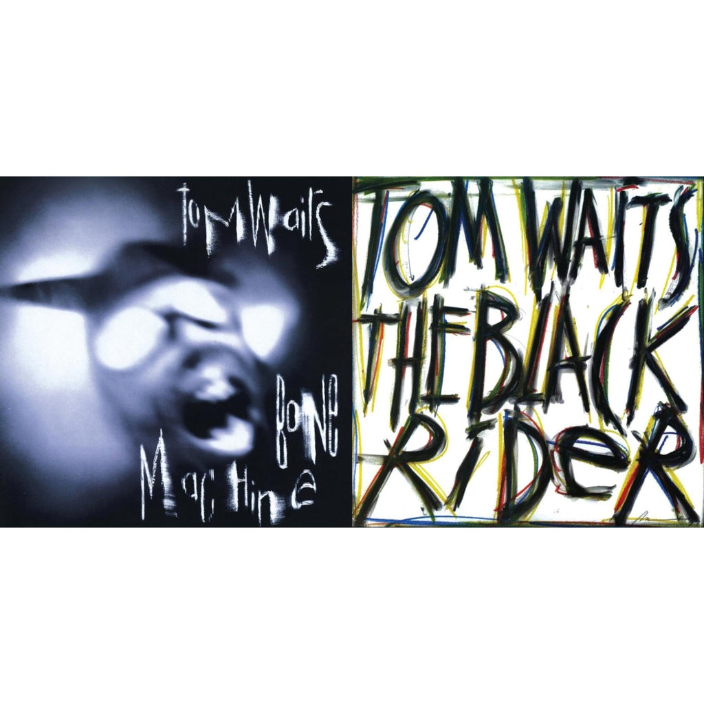 Tom Waits - Bone Machine (Remaster) & Black Rider (Remaster) - LP Vinyl Bundle