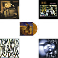 Tom Waits - Frank's Wild Years (Remaster) & Black Rider (Remaster) & Alice & Swordfishtrombones (Remaster) & Bone Machine (Remaster) - LP Vinyl Bundle