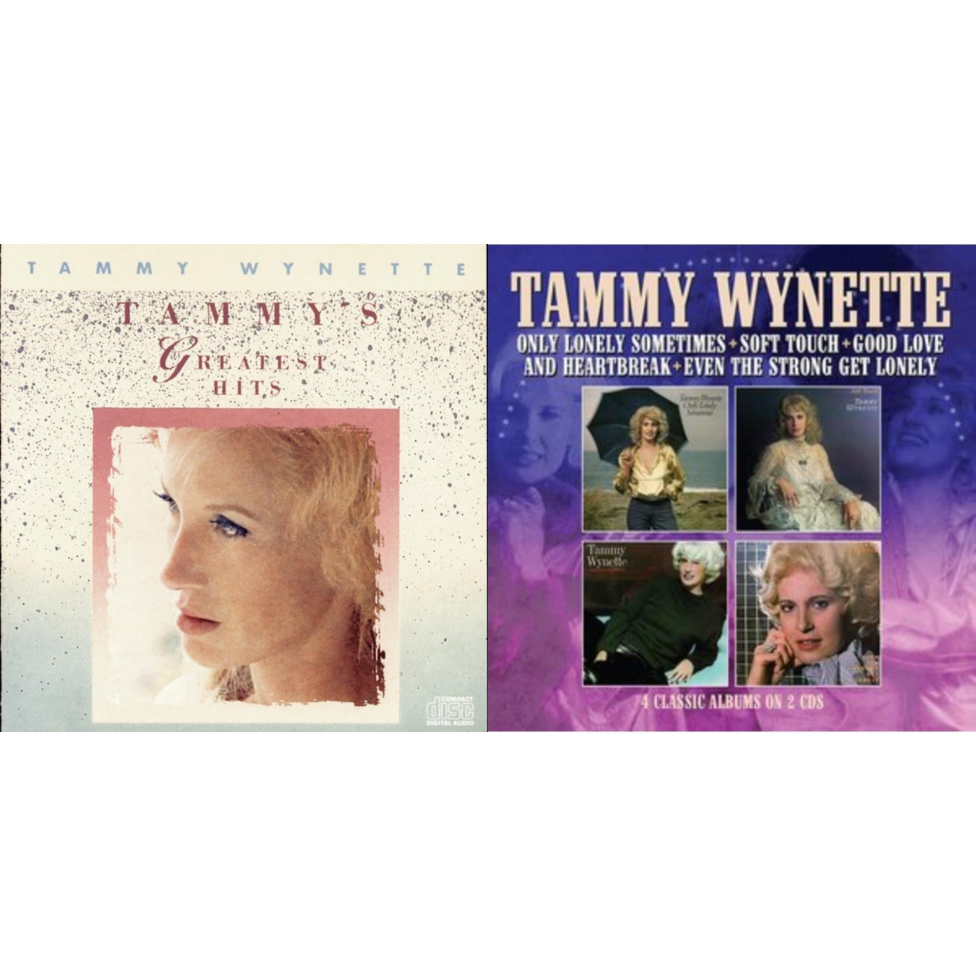 Only Lonely Sometimes / Soft Touch / Good Love & Heartbreak / Even The Strong Get Lonely & Tammy Wynette's Greatest Hits