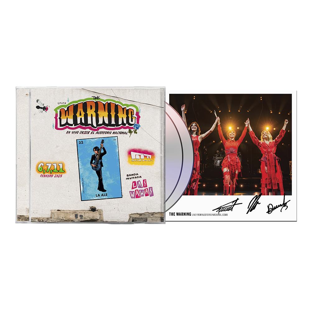 The Warning Live From Auditorio Nacional, CDMX (2 CD) (Ale Ver.) (Signed) Music CD