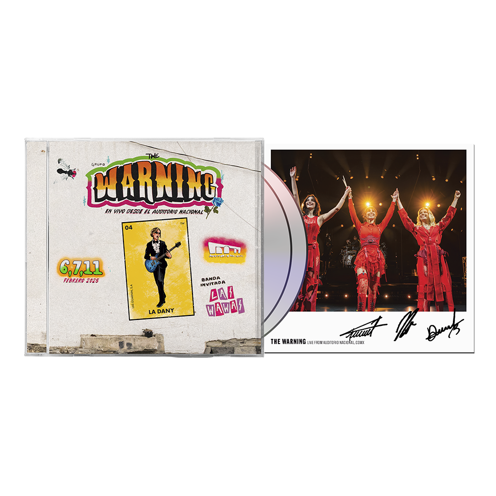 The Warning Live From Auditorio Nacional, CDMX (2 CD) (Dany Ver.) (Signed) Music CD