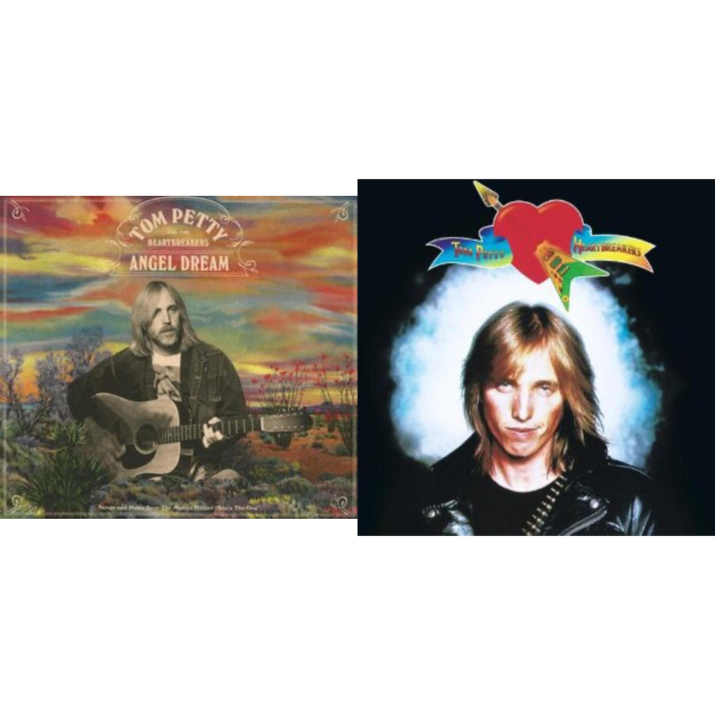 Tom & The Heartbreakers Petty - Angel Dream (Songs From The Motion Picture She's The One) & Tom Petty & The Heartbreakers - LP Vinyl Bundle