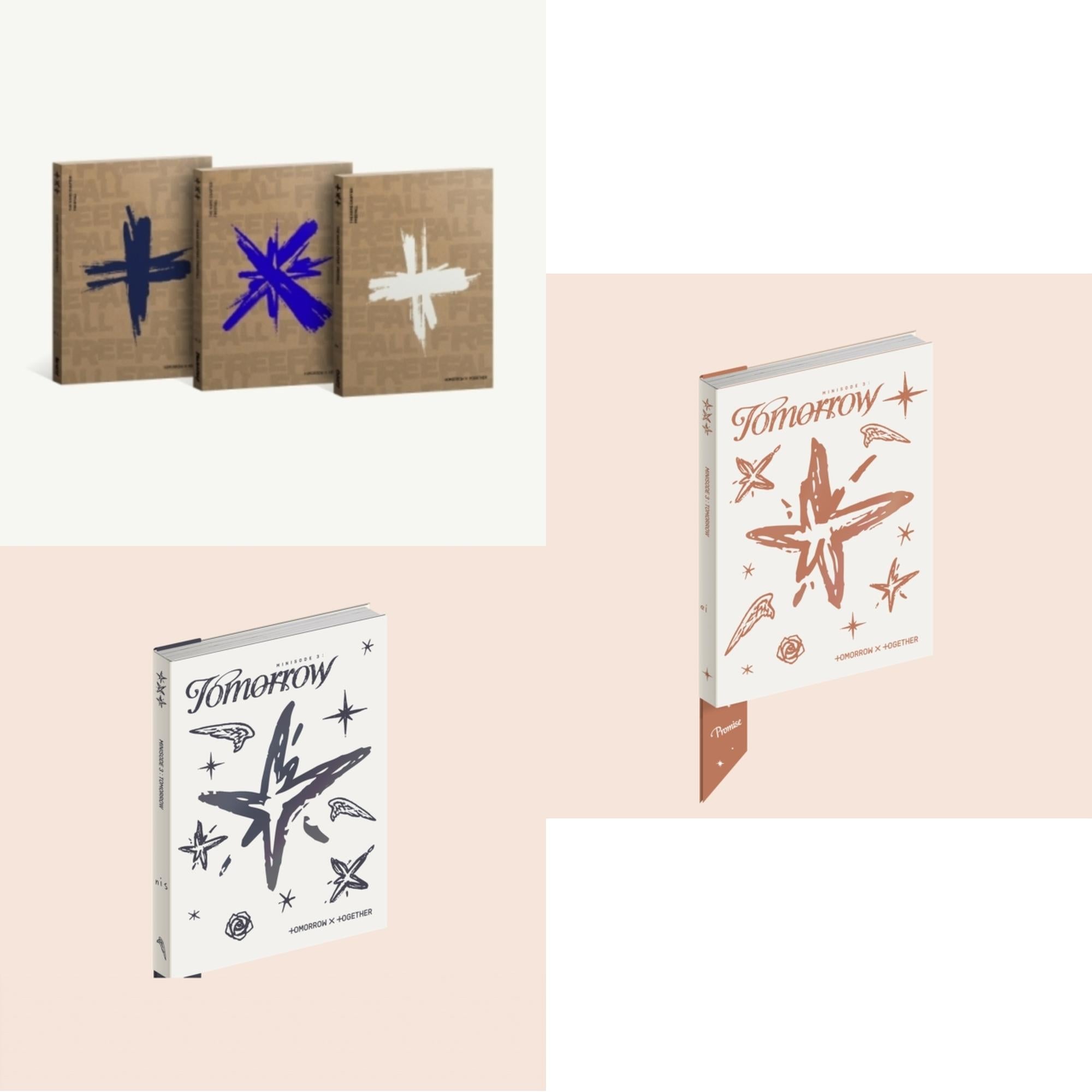 Minisode 3: Tomorrow (Ethereal Ver.) & Minisode 3: Tomorrow (Promise Ver.) & Freefall (Reality/Melacholy/Clarity Ver.)