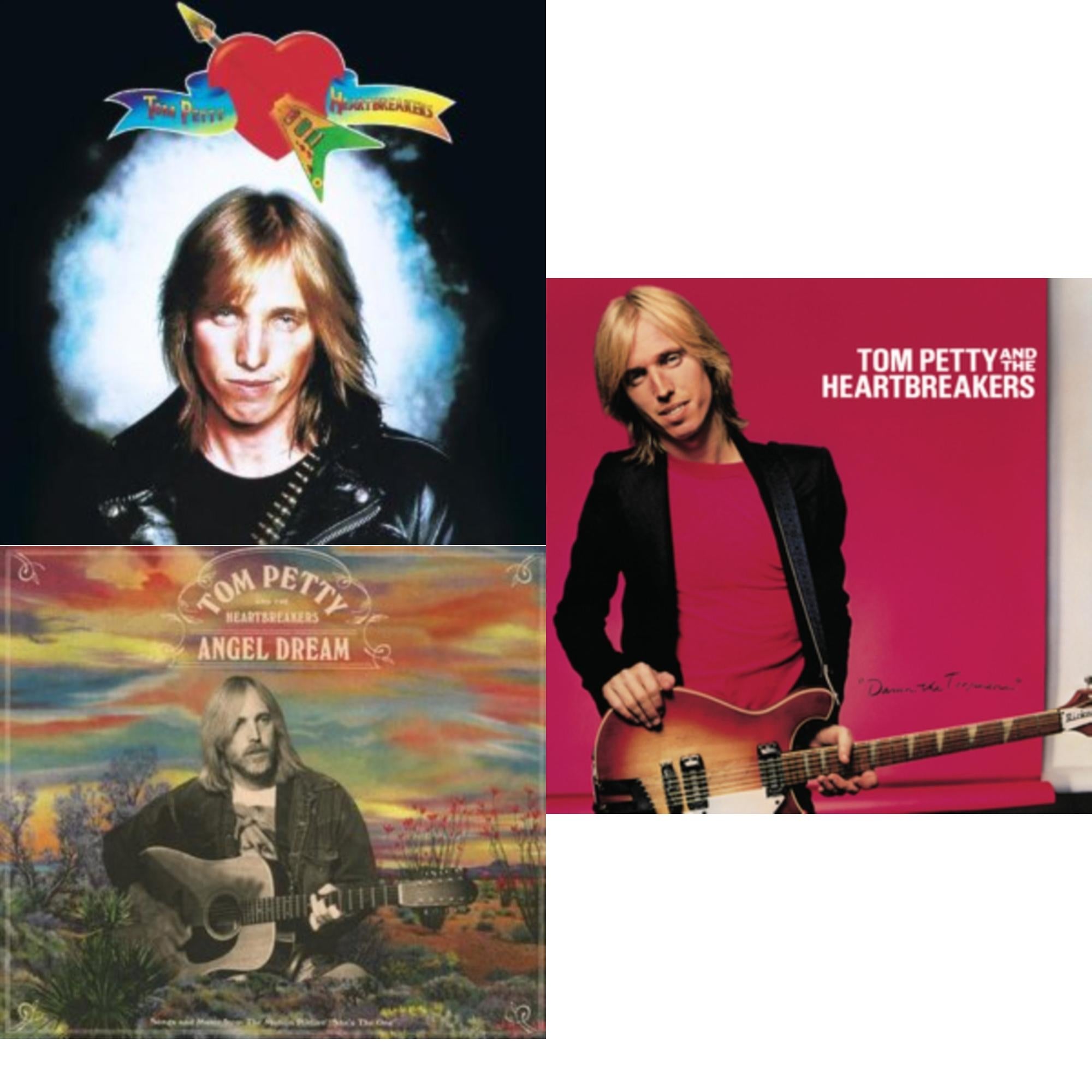 Tom & The Heartbreakers Petty - Tom Petty & The Heartbreakers & Angel Dream (Songs From The Motion Picture She's The One) & Damn The Torpedoes (180G) - LP Vinyl Bundle