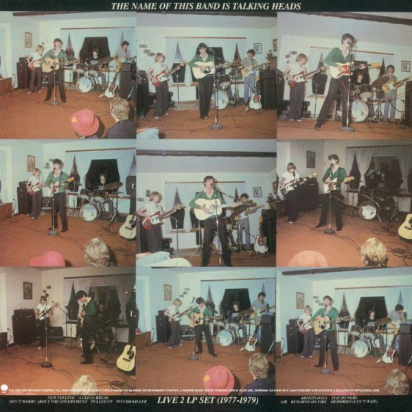NAME OF THIS BAND IS TALKING HEADS Vinyl Record