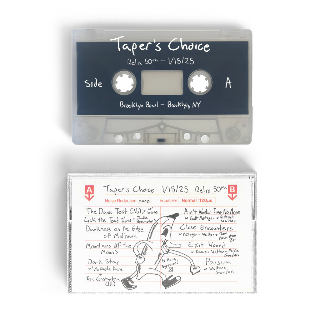 Taper's Choice – Relix 50: Live at Brooklyn Bowl (Limited Edition Cassette) Cassette Tape