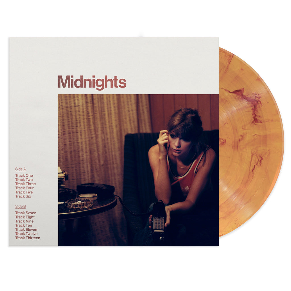 Taylor Swift Midnights [Blood Moon Edition LP] Vinyl Record
