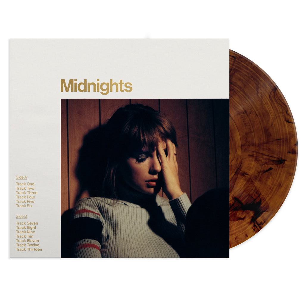 Taylor Swift Midnights [Mahogany Edition LP] Vinyl Record