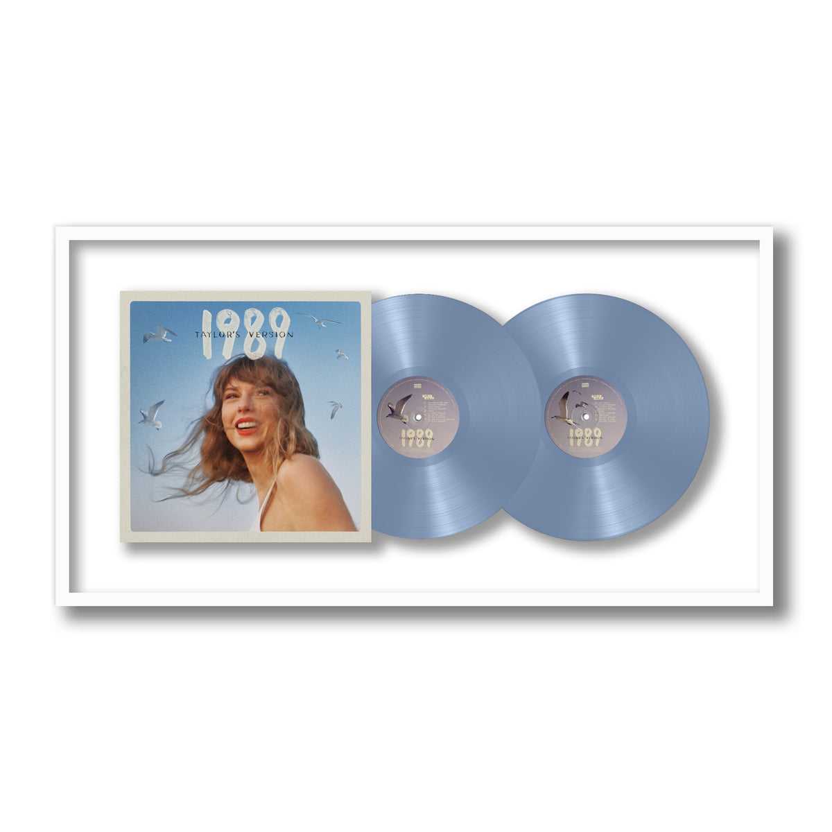 Taylor Swift - 1989 (Taylor's Version Blue Discs) - Framed Vinyl Record