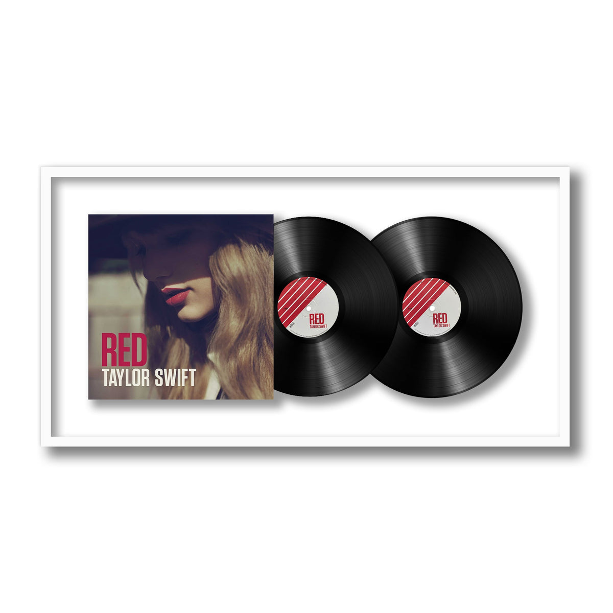 Taylor Swift - Red - Framed Vinyl Record