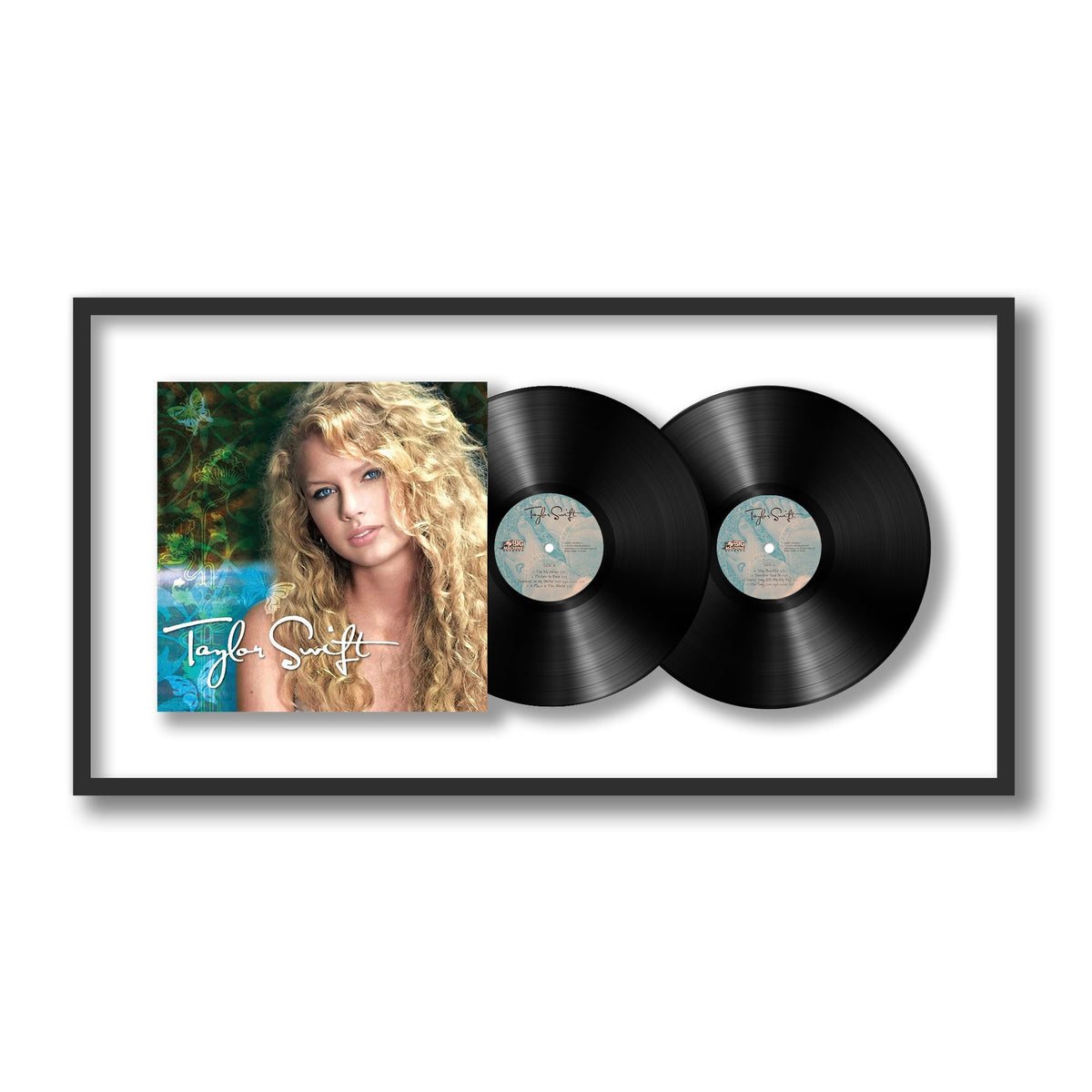Taylor Swift - Taylor Swift - Framed Vinyl Record