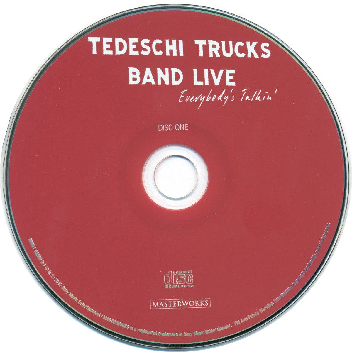 Tedeschi Trucks Band – Everybody's Talking: Live (2-CD) Music CD