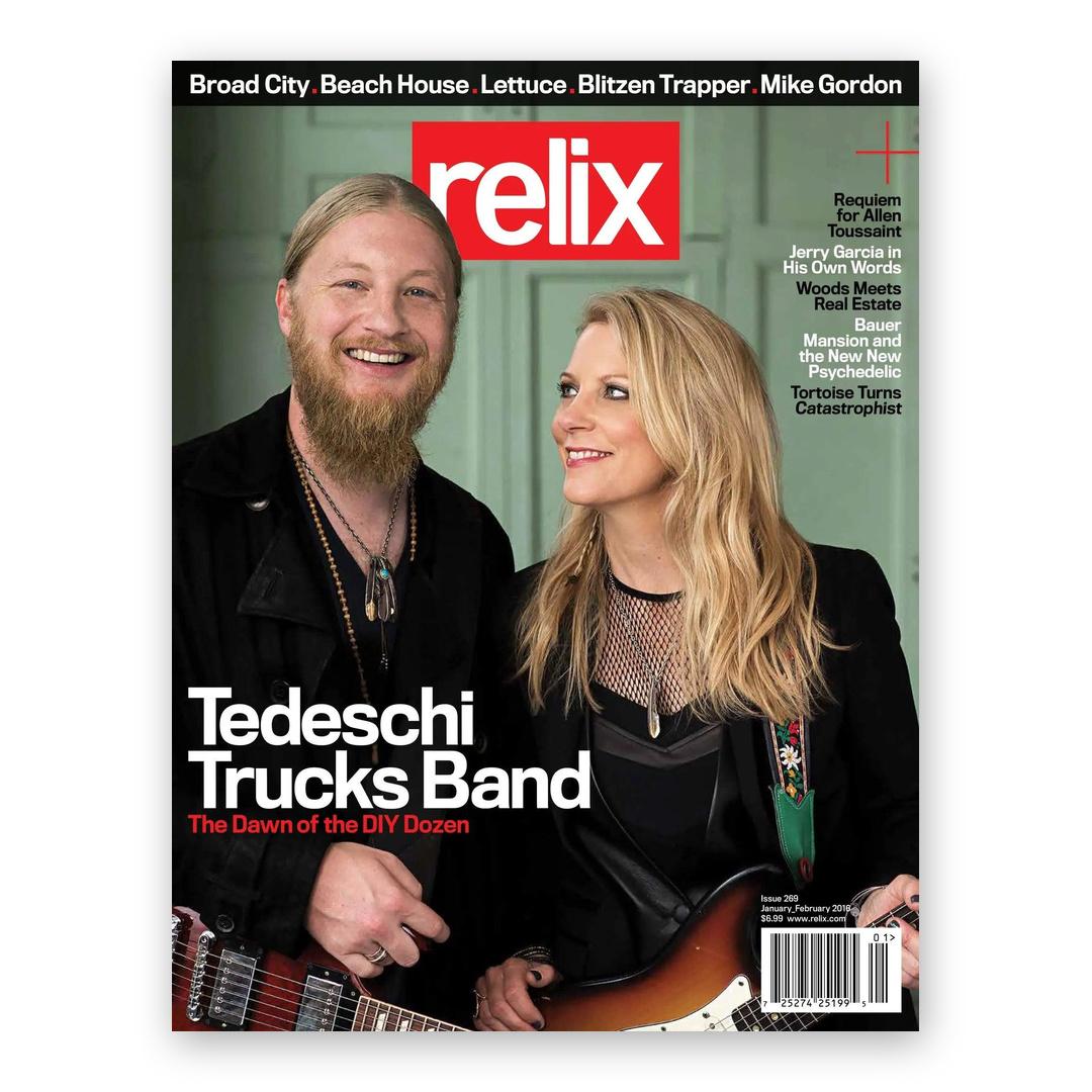 Tedeschi Trucks Band - January/February 2016 Relix Issue Magazine