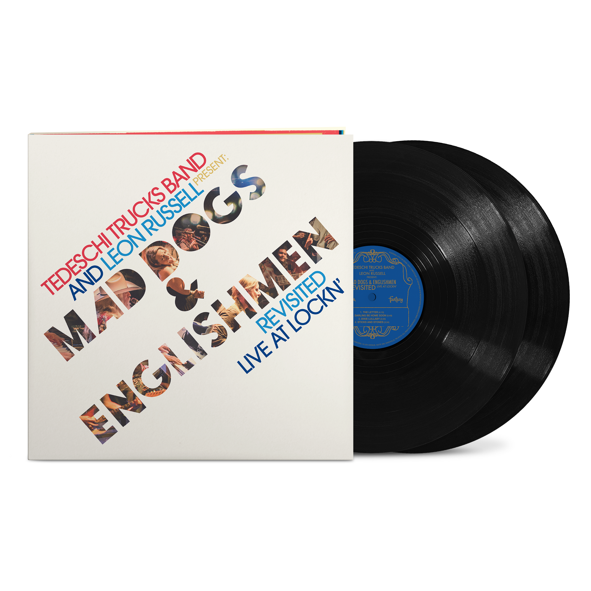 Mad Dogs & Englishmen Revisited Live at LOCKN' - Black Vinyl Record 2LP
