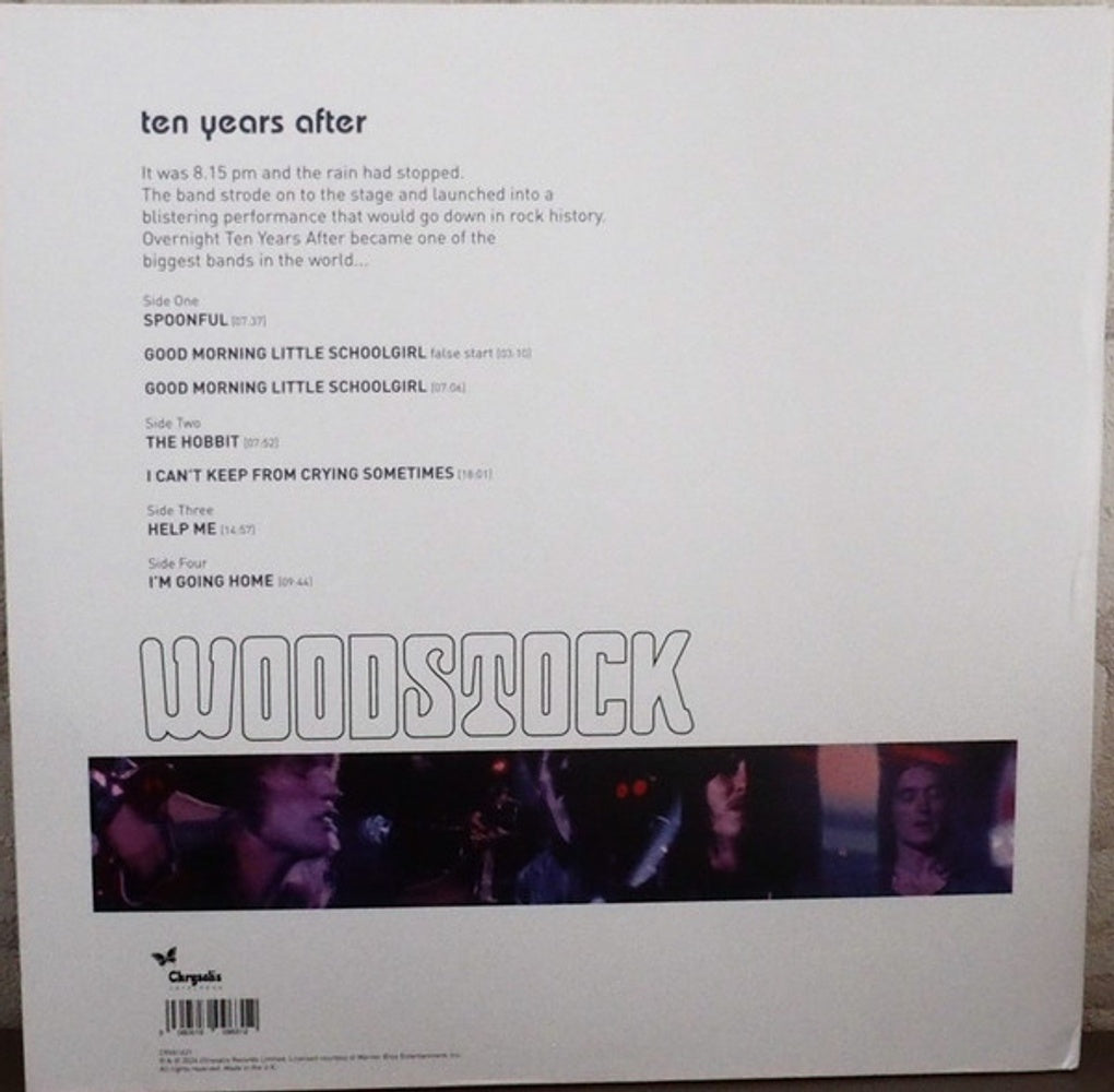 Ten Years After – Woodstock 1969 (180 Gram 2-LP Vinyl) Vinyl Record