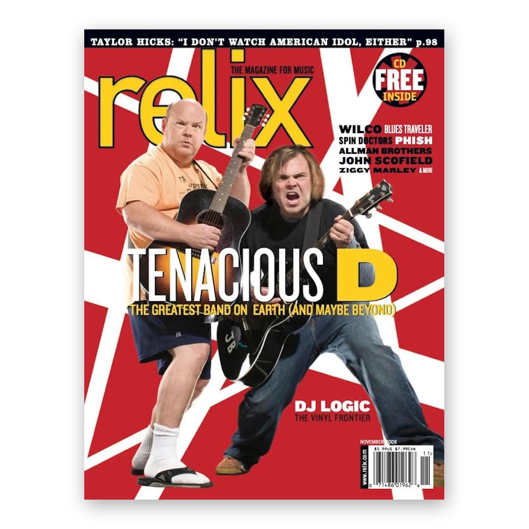 Tenacious D - November 2006 Relix Issue Magazine