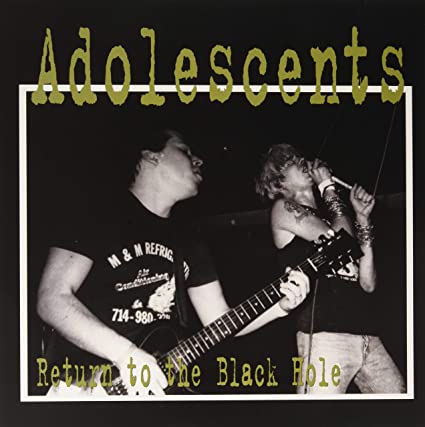 The Adolescents - Return To The Black Hole Vinyl Record