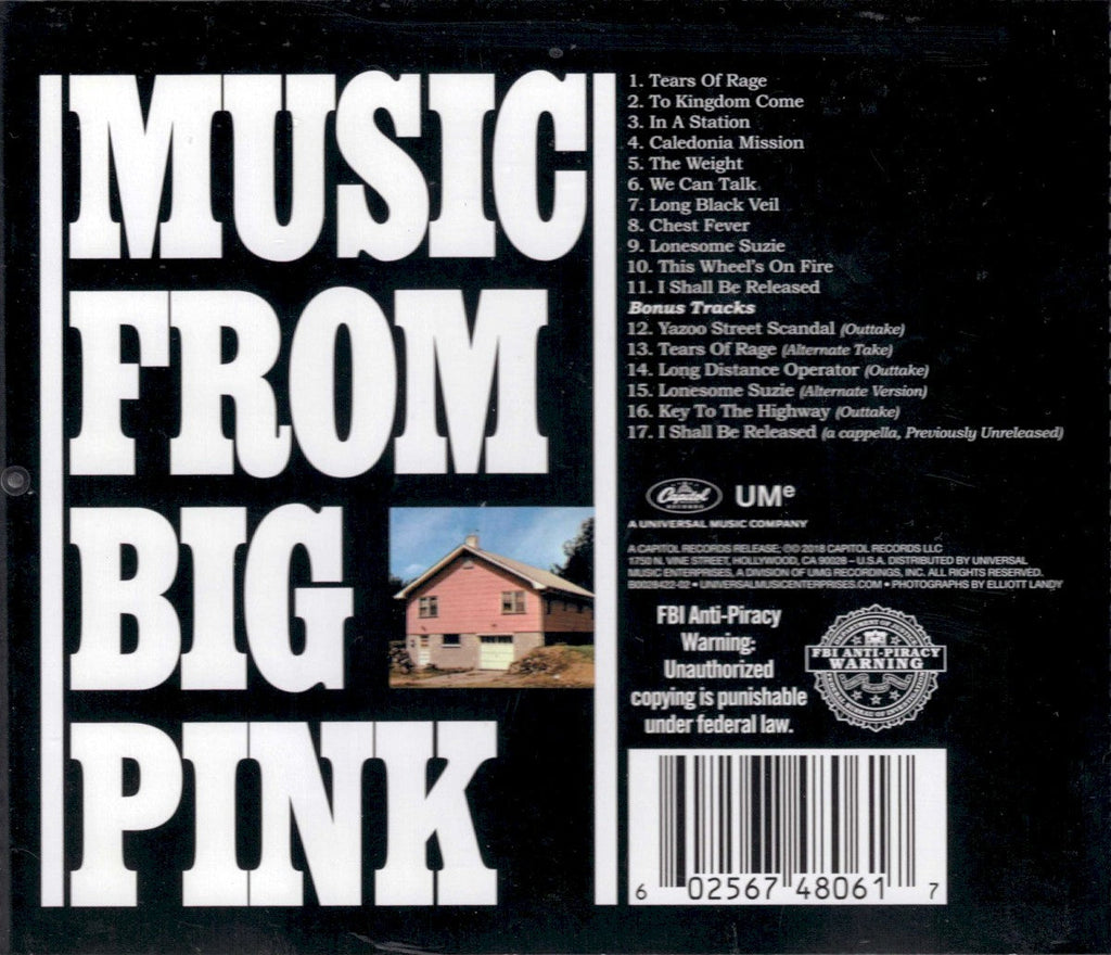The Band – Music From Big Pink: 50th Anniversary Music CD