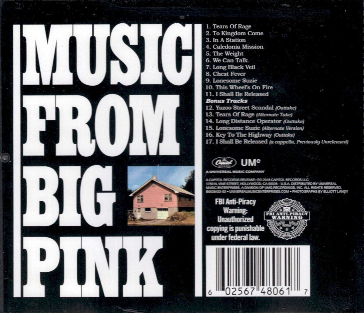 The Band – Music From Big Pink: 50th Anniversary Music CD