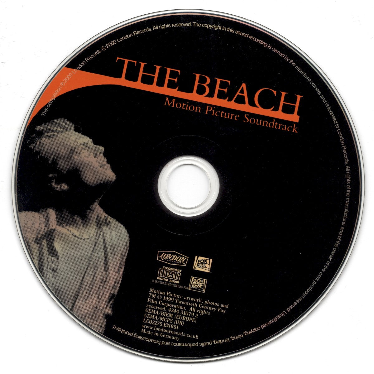 The Beach - Motion Picture Soundtrack Music CD