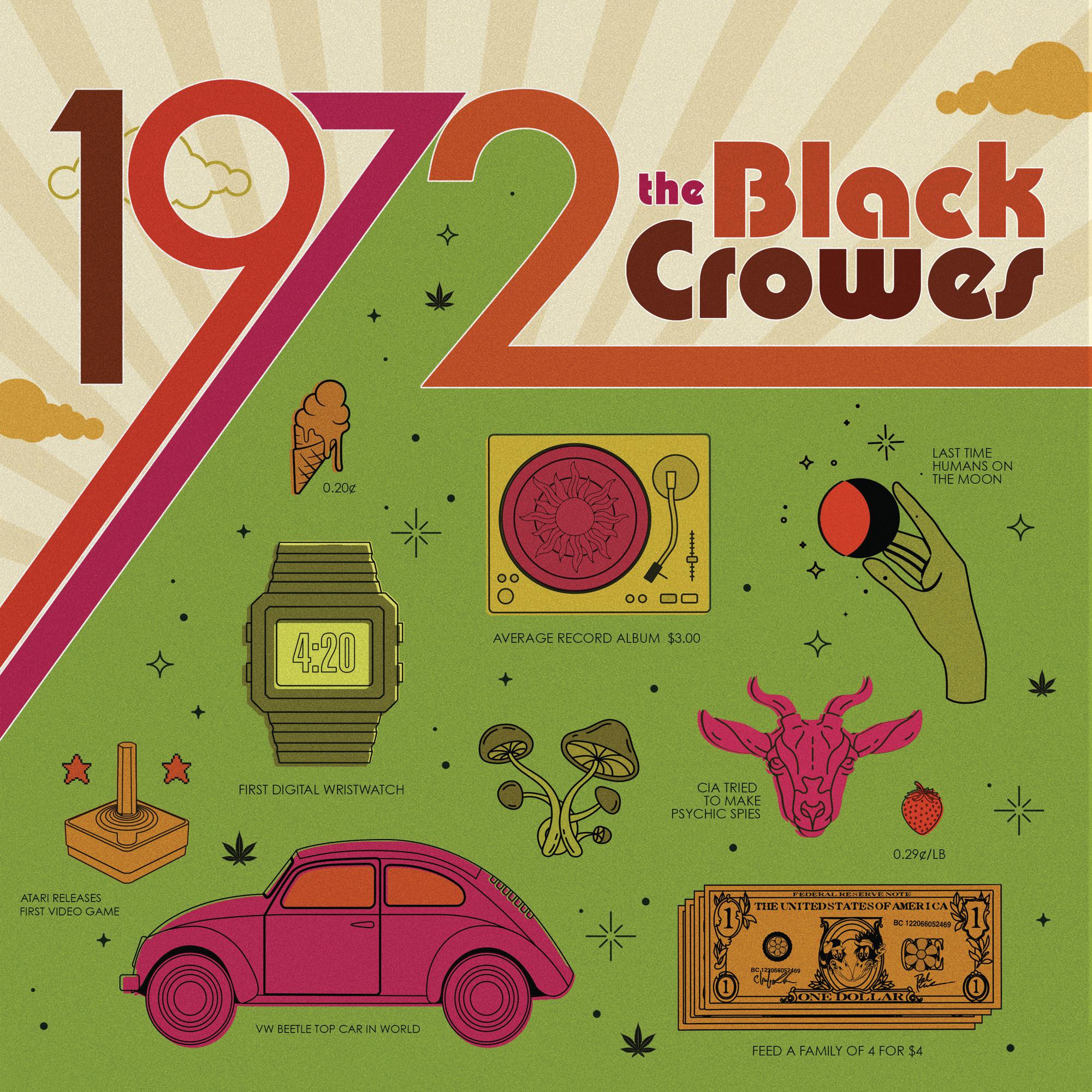 The Black Crowes 1972 Vinyl Record
