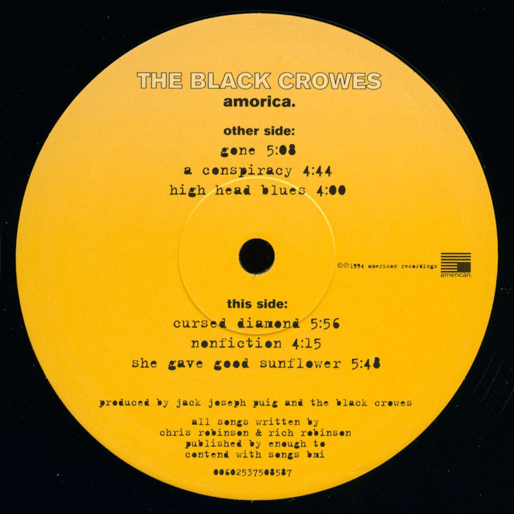The Black Crowes – Amorica. (2-LP Vinyl) Vinyl Record