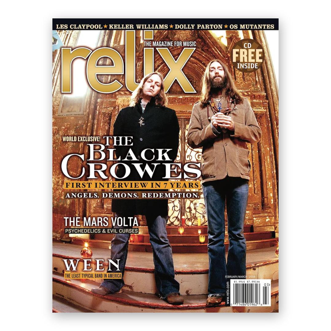 The Black Crowes - February/March 2008 Relix Issue Magazine