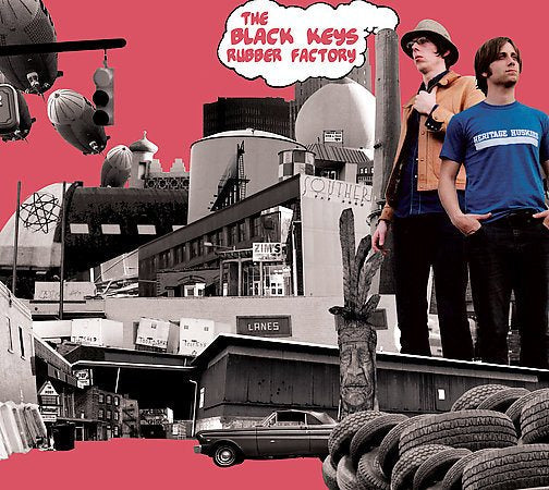 The Black Keys RUBBER FACTORY Vinyl Record
