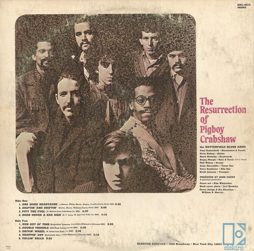The Butterfield Blues Band – Resurrection of Pigboy Crabshaw (LP Vinyl) Vinyl Record