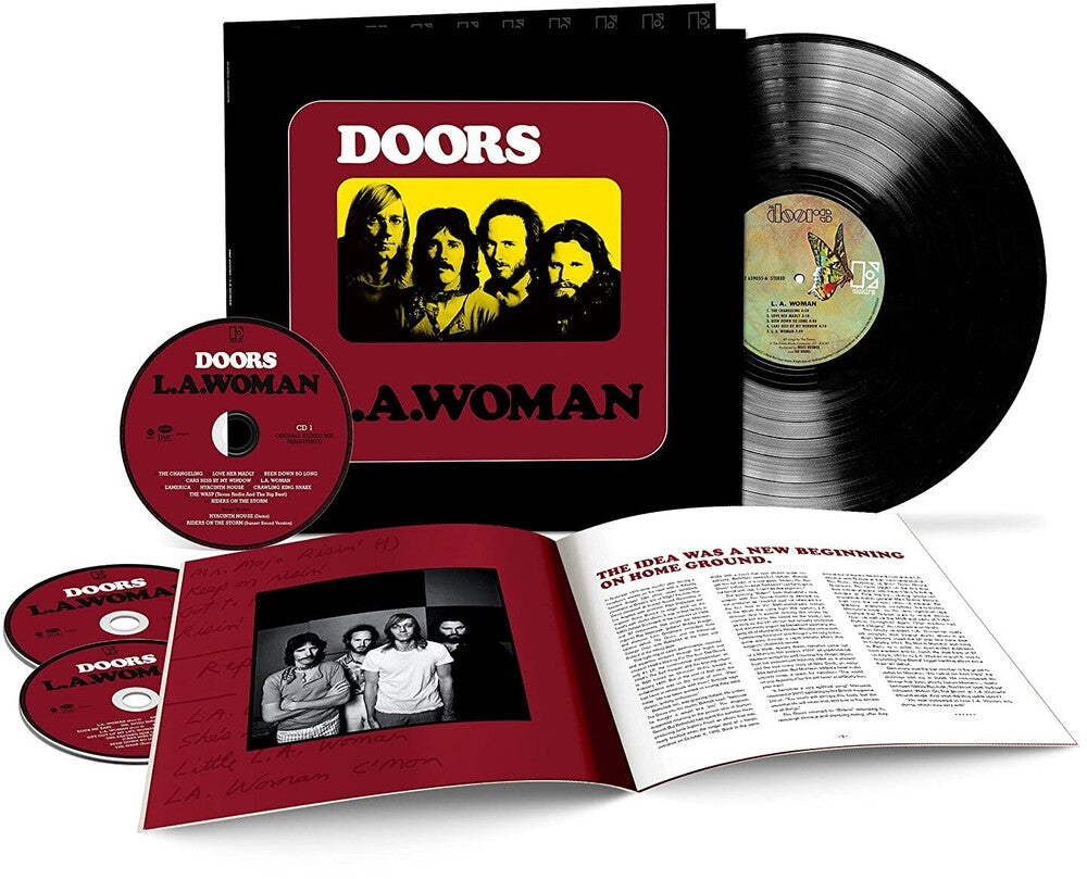 The Doors – L.A. Woman: 50th Anniversary (3-CD & LP Vinyl) Vinyl Record
