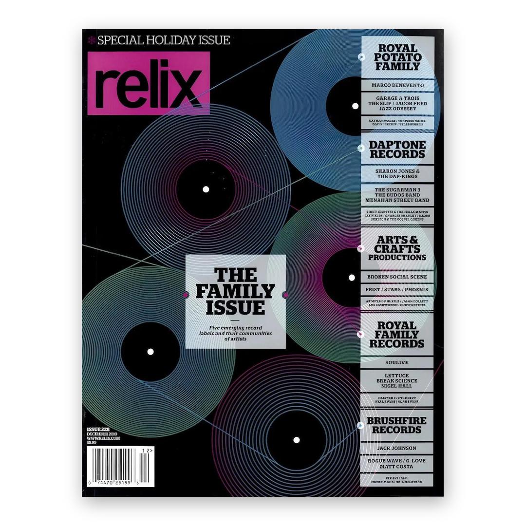 The Family Issue - December 2010 Relix Issue Magazine