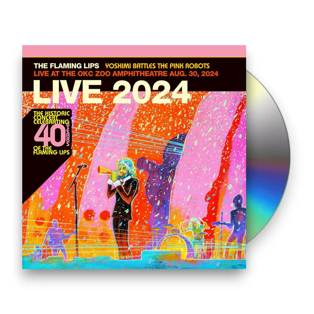 The Flaming Lips – Yoshimi Battles The Pink Robots, Live At The OKC Zoo, Aug. 30, 2024  Music CD