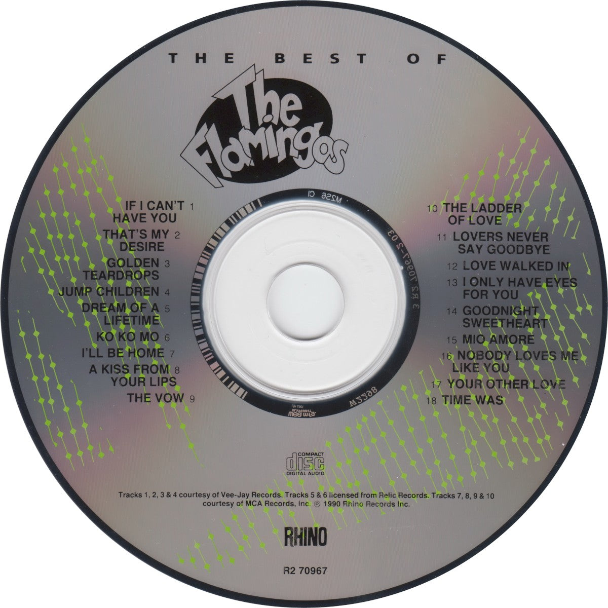 The Flamingos – Best Of Music CD