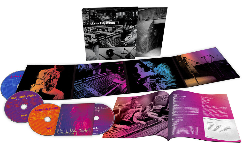 The Jimi Hendrix Experience – Electric Lady Studios: A Jimi Hendrix Vision (3-CD + Blu-ray) Music CD
