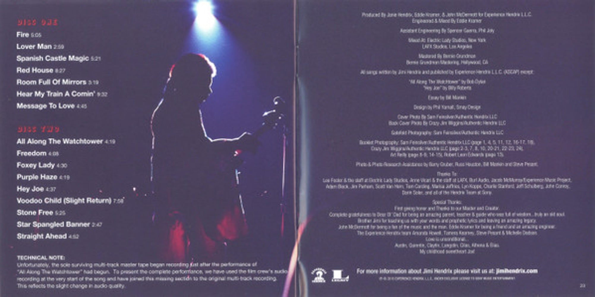 The Jimi Hendrix Experience – Freedom: Atlanta Pop Festival (2-CD) Music CD